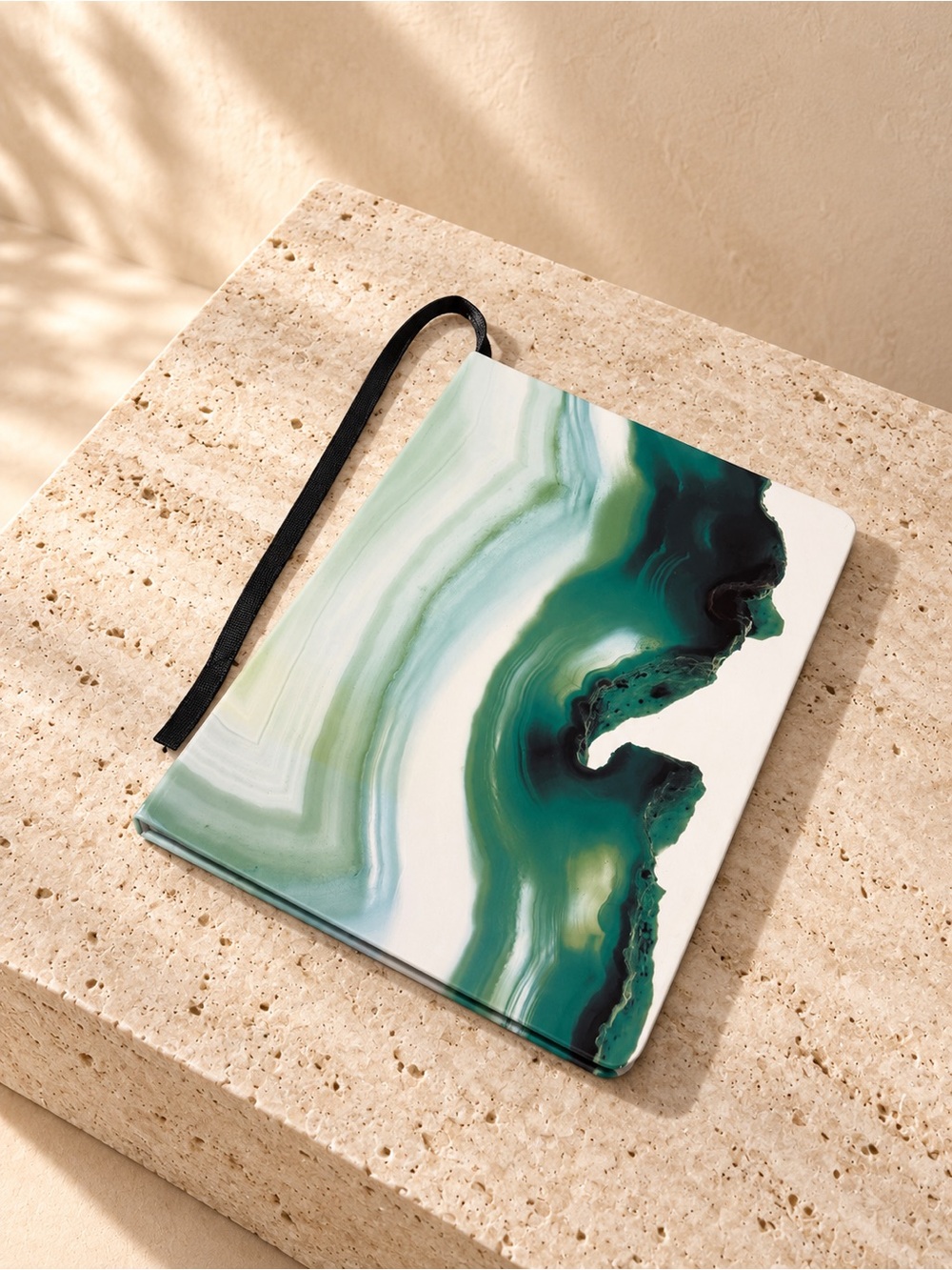 Green Agate Pattern Journal